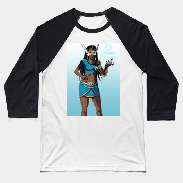 Symmetra Baseball T-Shirt by DeyvidEndo182